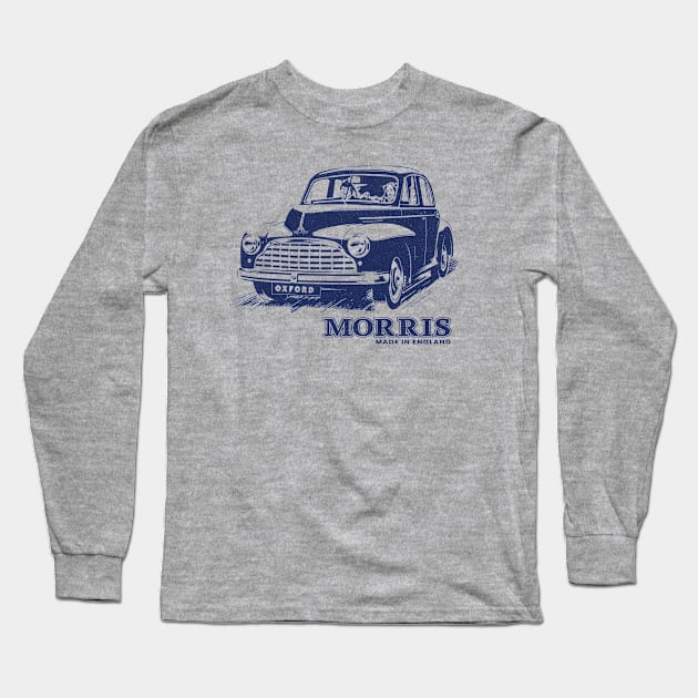 Morris Oxford Classic English Car Long Sleeve T-Shirt by Peadro